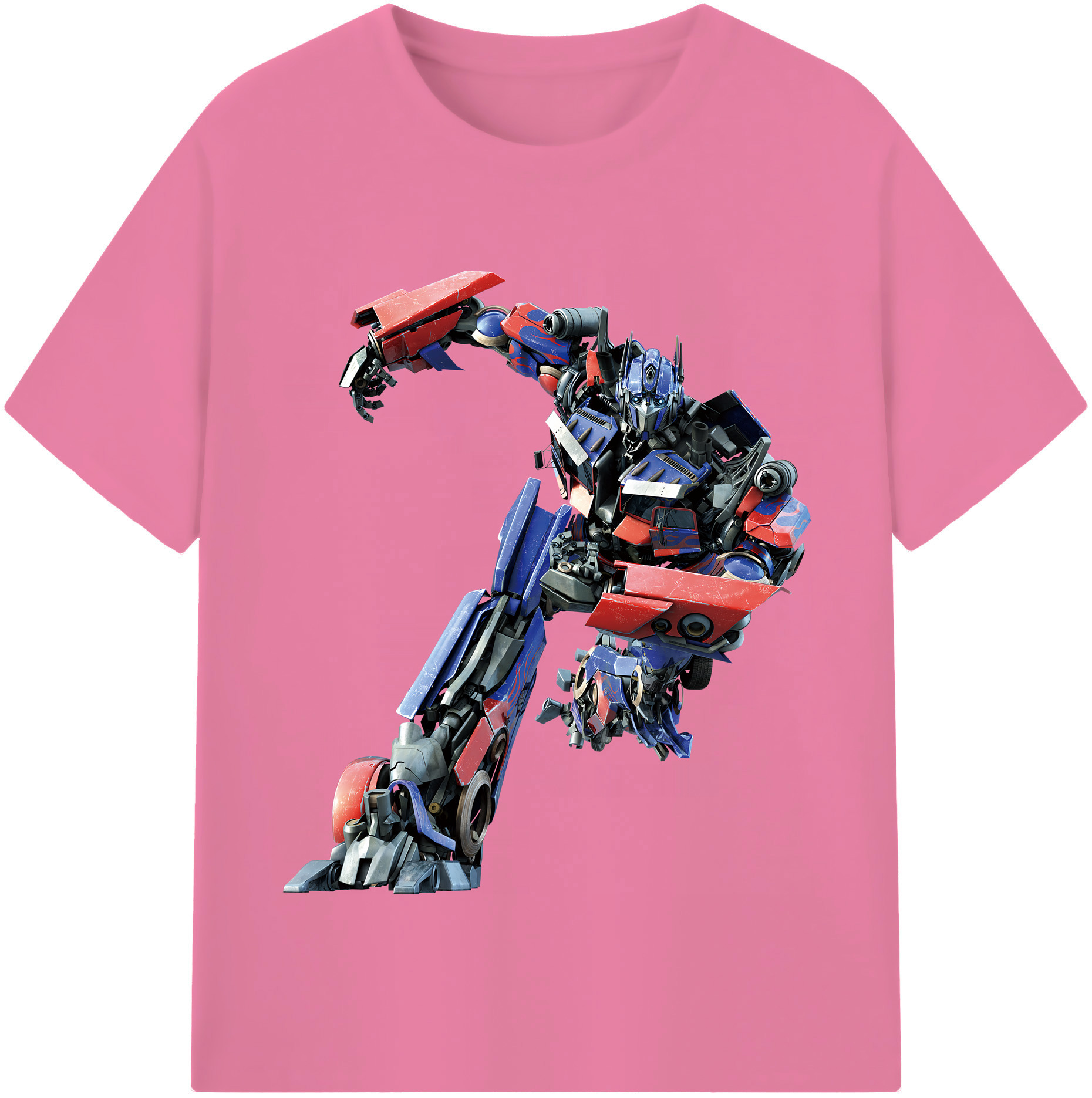 （画像用） Transformers トランスフォーマー 綿100％半袖Tシャツ（フロントプリント）